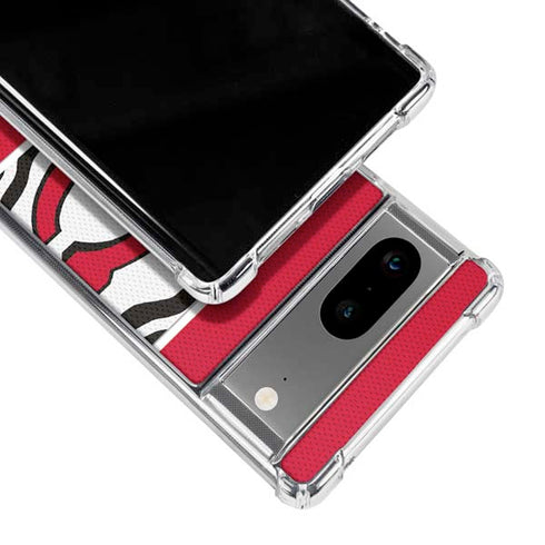 NFL Kansas City Chiefs Zone Block Google Pixel 7a Clear Case